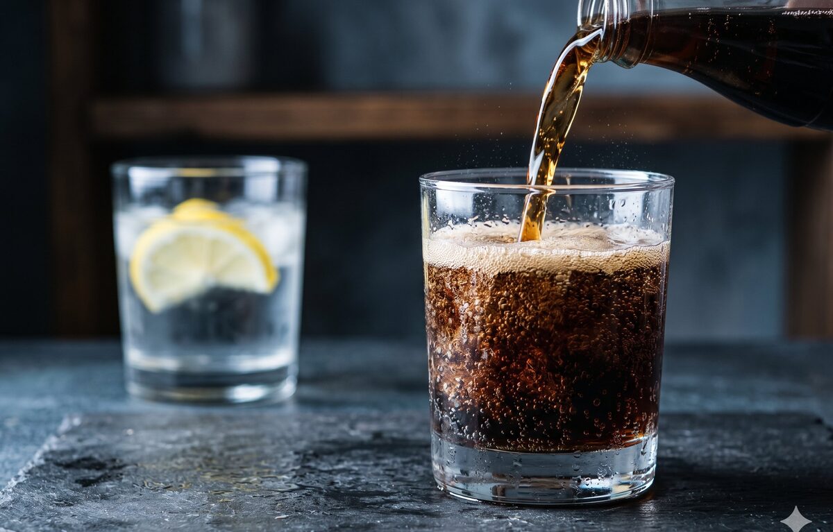 Blikjes frisdrank na maagverkleining