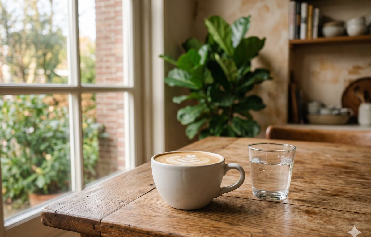 Kopje koffie na maagverkleining
