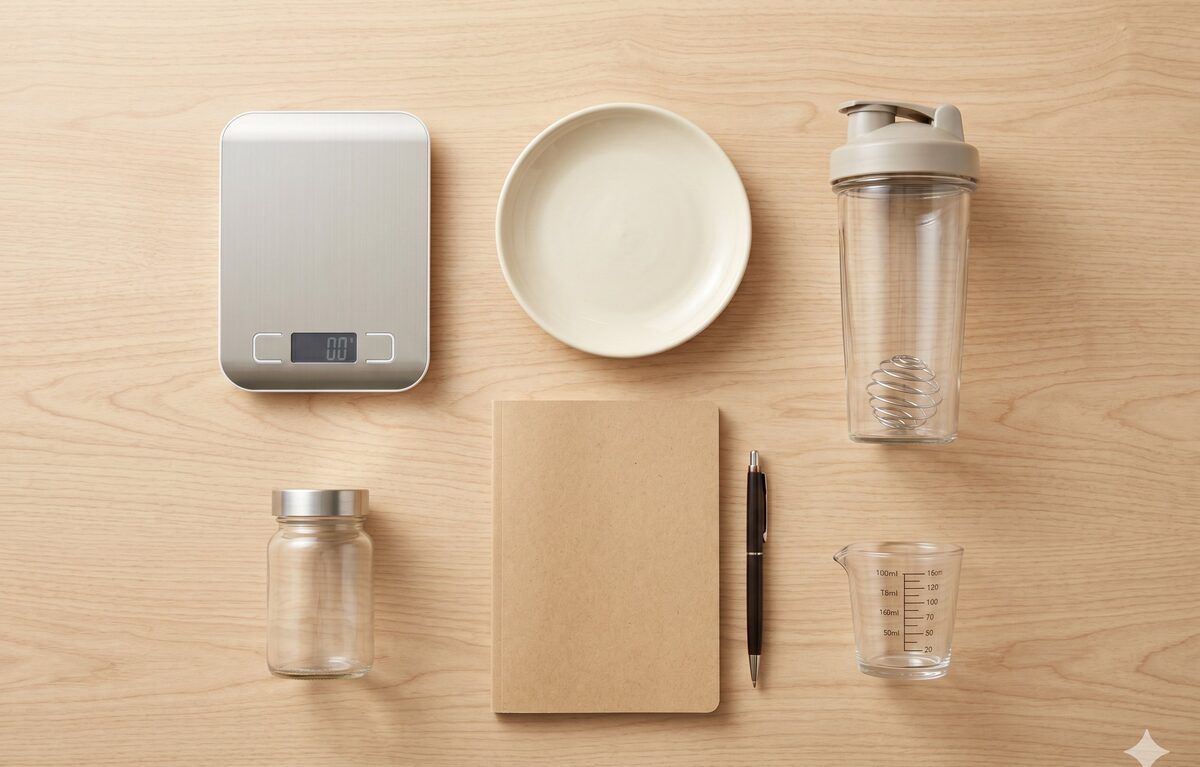 Boodschappen checklist voor na maagverkleining