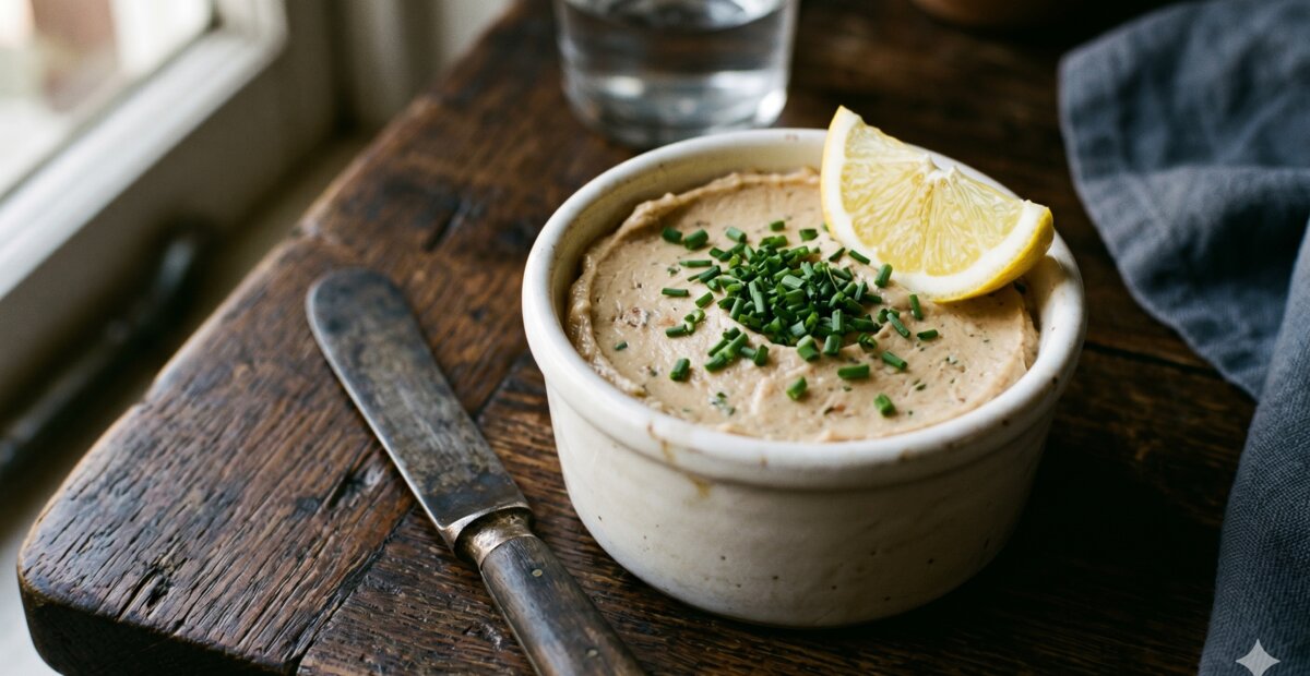 Makreelpuree met crème fraîche na maagverkleining