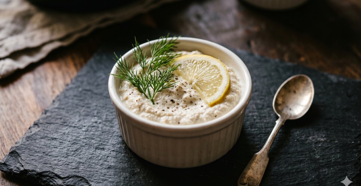 Tonijnpuree met ricotta na maagverkleining